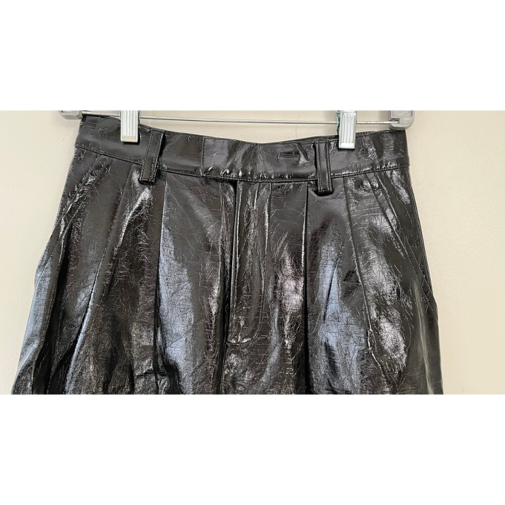 LOVERS & FRIENDS VEGAN PLEATED PANTS S 26 - Picture 3 of 10
